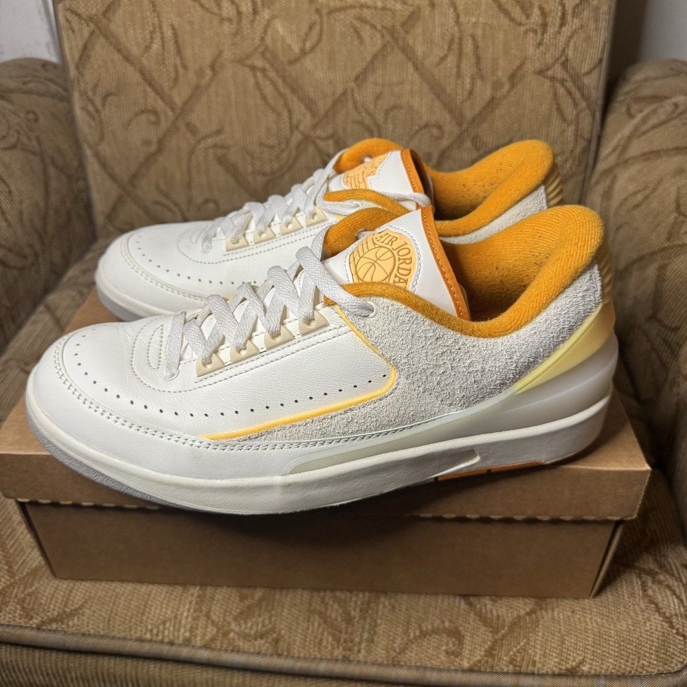 Nike‎ Air Jordan 2 Retro Low "Melon Tint" DV9956-118 (2023) Size 10.5 Excellent!